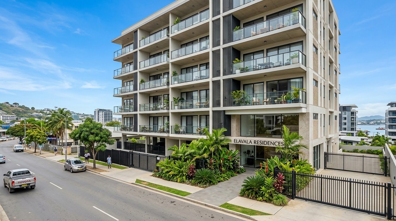 Modern apartment building for sale in Port Moresby