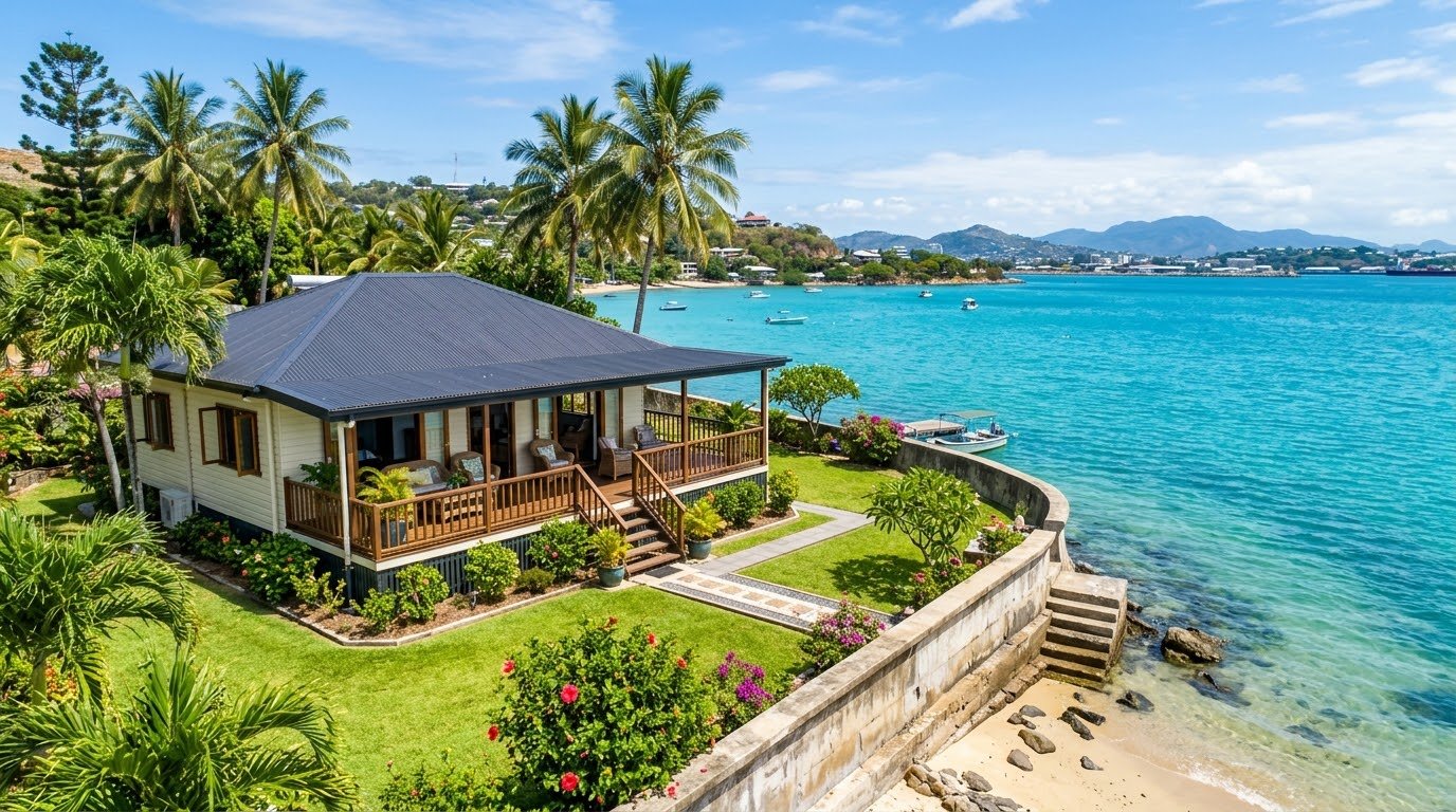 Waterfront property for sale in Port Moresby